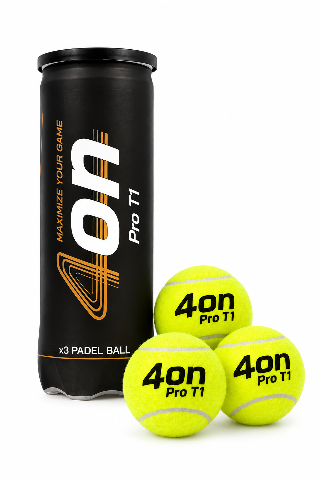 4on Pro T1 padelipallide tuub kolme palliga