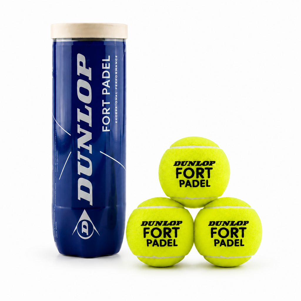 Dunlop Fort Padel padelipallide tuub kolme palliga