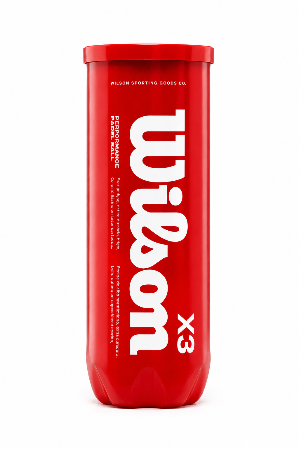 Wilson Padel X3 padelipallide tuub
